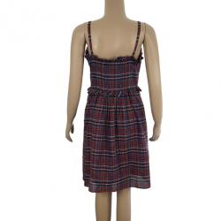 Pre Owned فستان مارك باي مارك جاكوبس نقشة كاروهات M