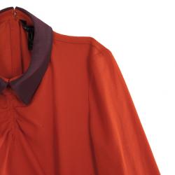 Pre Owned Marc by Marc Jacobs Color Block Anya Crepe Dress S