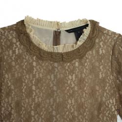 مملوكة مسبقًا Marc by Marc Jacobs Dita Lace Mini Dress M