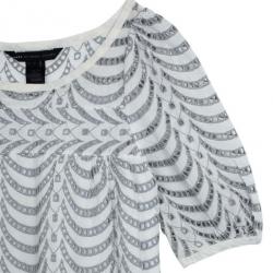 Pre Owned Marc by Marc Jacobs Eyelet Lace Dress M