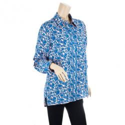 Pre Owned Marc by Marc Jacobs Baroque Print Shirt M