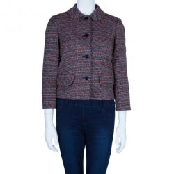 Pre Owned معطف قصير مارك باي مارك جاكوبس تويد متعدد الألوان XS