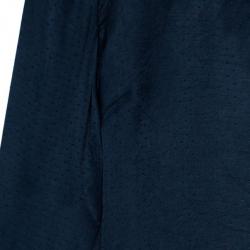 Pre Owned Marc by Marc Jacobs Black Silk Bow Top S