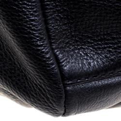 Pre Owned Marc By Marc Jacobs Black Leather Francesca Tote