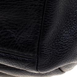 Pre Owned Marc By Marc Jacobs Black Leather Francesca Tote