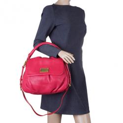 مملوكة مسبقًا Marc by Marc Jacobs Pink Leather Little Ukita