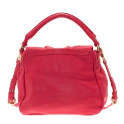 مملوكة مسبقًا Marc by Marc Jacobs Pink Leather Little Ukita