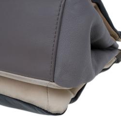 Pre Owned Marc by Marc Jacobs Colorblock Leather Lady Rei Clutch