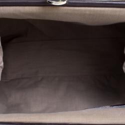 Pre Owned حقيبة كتف مارك جاكوبس ستام جلد عنابي داكن