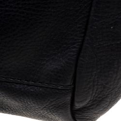 Pre Owned Marc by Marc Jacobs Black Leather Classic Q Groovee Satchel