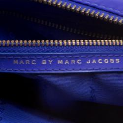 Pre Owned Marc by Marc Jacobs Blue Nylon Preppy Sia Crossbody Bag