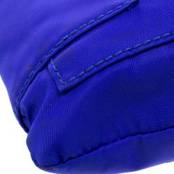 Pre Owned Marc by Marc Jacobs Blue Nylon Preppy Sia Crossbody Bag