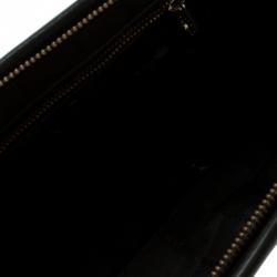 Pre Owned حقيبة كلت�ش مارك باي مارك جاكوبس بورغ بوكسر جلد رمادية/ سوداء