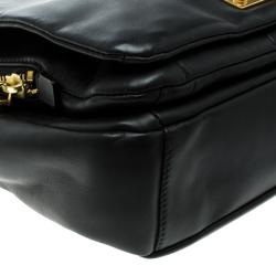 Marc By Marc Jacobs Black Leather Goodbye Columbus Top Handle Bag