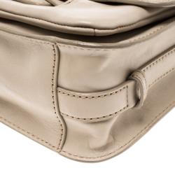 Pre Owned حقيبة كروس مارك باي مارك جاكوبس كيتي داي متوسطة جلد بيج