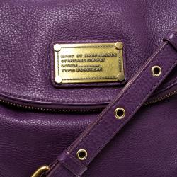مملوكة مسبقًا حقيبة كروس مارك باي مارك جاكوبس كلاسيك كيو ناتاشا جلد بنفسجي