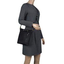 Pre Owned حقيبة كروس مارك باي مارك جاكوبس بريبي سيا نايلون رصاصية