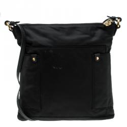 Pre Owned حقيبة كروس مارك باي مارك جاكوبس بريبي سيا نايلون رصاصية