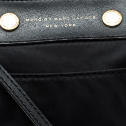 Pre Owned حقيبة كروس مارك باي مارك جاكوبس بريبي سيا نايلون رصاصية