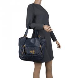 مملوكة مسبقًا حقيبة مارك باي مارك جاكوبس بيتل تو ذا متال جلد كحلية