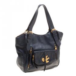 مملوكة مسبقًا حقيبة مارك باي مارك جاكوبس بيتل تو ذا متال جلد كحلية