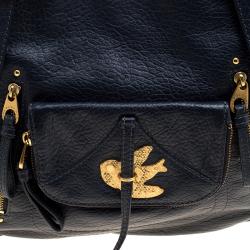 مملوكة مسبقًا حقيبة مارك باي مارك جاكوبس بيتل تو ذا متال جلد كحلية