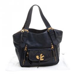 مملوكة مسبقًا حقيبة مارك باي مارك جاكوبس بيتل تو ذا متال جلد كحلية