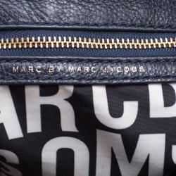 Pre Owned حقيبة مارك باي مارك جاكوبس Q هيليار كلاسيك جلد سوداء