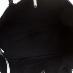 Pre Owned حقيبة مارك باي مارك جاكوبس متروبوليتوت PVC مبطنة فضية