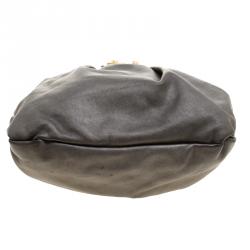 Pre Owned Marc by Marc Jacobs Grey Leather Crossbody Bag