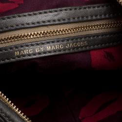 Pre Owned Marc by Marc Jacobs Grey Leather Crossbody Bag