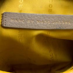 Pre Owned Marc by Marc Jacobs Yellow Leather Classic Q Percy Crossbody Bag