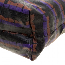 مملوكة مسبقًا حقيبة يد مارك باي مارك جاكوبس ايزي PVC طباعة MBMJ متعدد الالوان