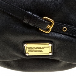 Pre Owned Marc by Marc Jacobs Black Leather Classic Q Lil Ukita Satchel