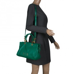 مملوكة مسبقًا حقيبة مارك باي مارك جاكوبس بينتلي جلد أخضر