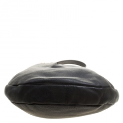 Pre Owned Marc by Marc Jacobs Black Leather Classic Q Hillier Hobo