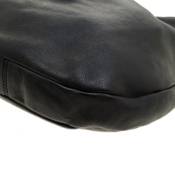 Pre Owned Marc by Marc Jacobs Black Leather Classic Q Hillier Hobo