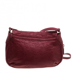 Pre Owned حقيبة كروس مارك باي مارك ذا ناش جاكوبس جلد عنابي