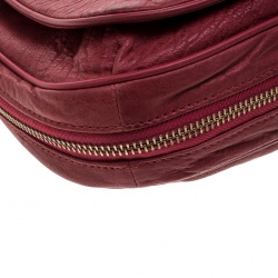 Pre Owned حقيبة كروس مارك باي مارك ذا ناش جاكوبس جلد عنابي