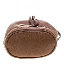 Pre Owned حقيبة كروس مارك باي مارك جاكوبس باكت أربطة تو هوت تو هاندل ميني جلد بنية