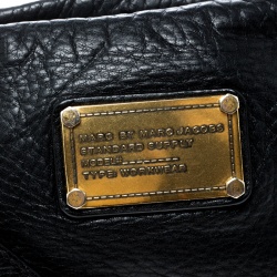 Pre Owned Marc by Marc Jacobs Black Leather Classic Q Percy Crossbody Bag