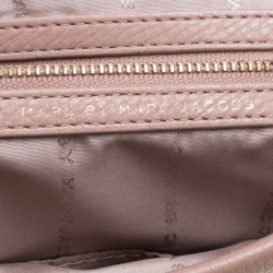 Pre Owned Marc by Marc Jacobs Beige Leather Crossbody Bag