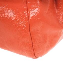 مملوكة مسبقًا Marc by Marc Jacobs Vibrant Orange Classic Q Baby Aidan Satchel