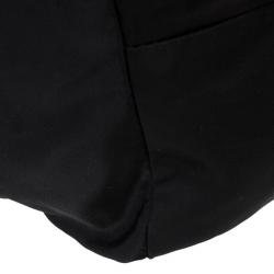 Pre Owned Marc by Marc Jacobs Black Preppy Nylon Pearl Satchel