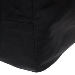 Pre Owned Marc by Marc Jacobs Black Preppy Nylon Pearl Satchel