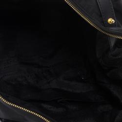 Pre Owned Marc by Marc Jacobs Black Preppy Nylon Pearl Satchel