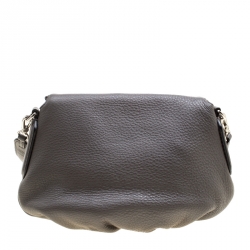 مملوكة مسبقًا Marc by Marc Jacobs Grey Leather Classic Q Natasha Crossbody Bag
