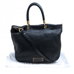 Marc by Marc Jacobs Black Leather Top Handle Bag