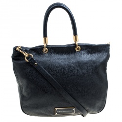 Marc by Marc Jacobs Black Leather Top Handle Bag