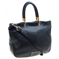 Marc by Marc Jacobs Black Leather Top Handle Bag